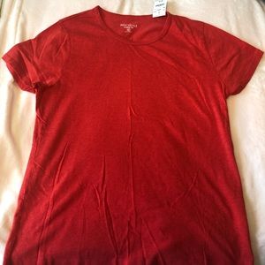 Red Jcrew tee shirt